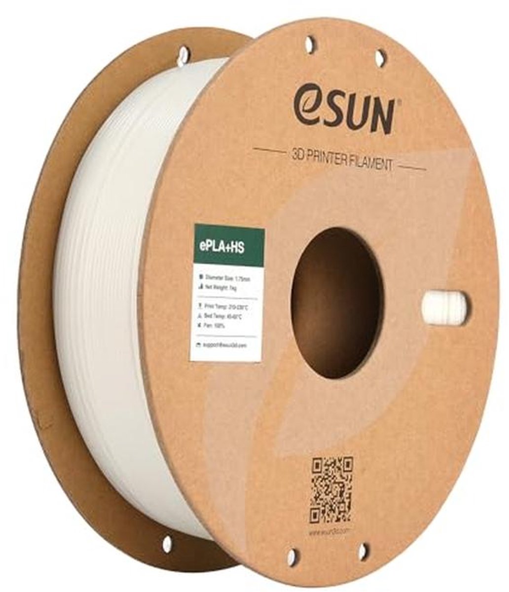 Hoogwaardige PLA+ Filament 1.75mm voor 3D Printers - 1KG Spoel - Wit