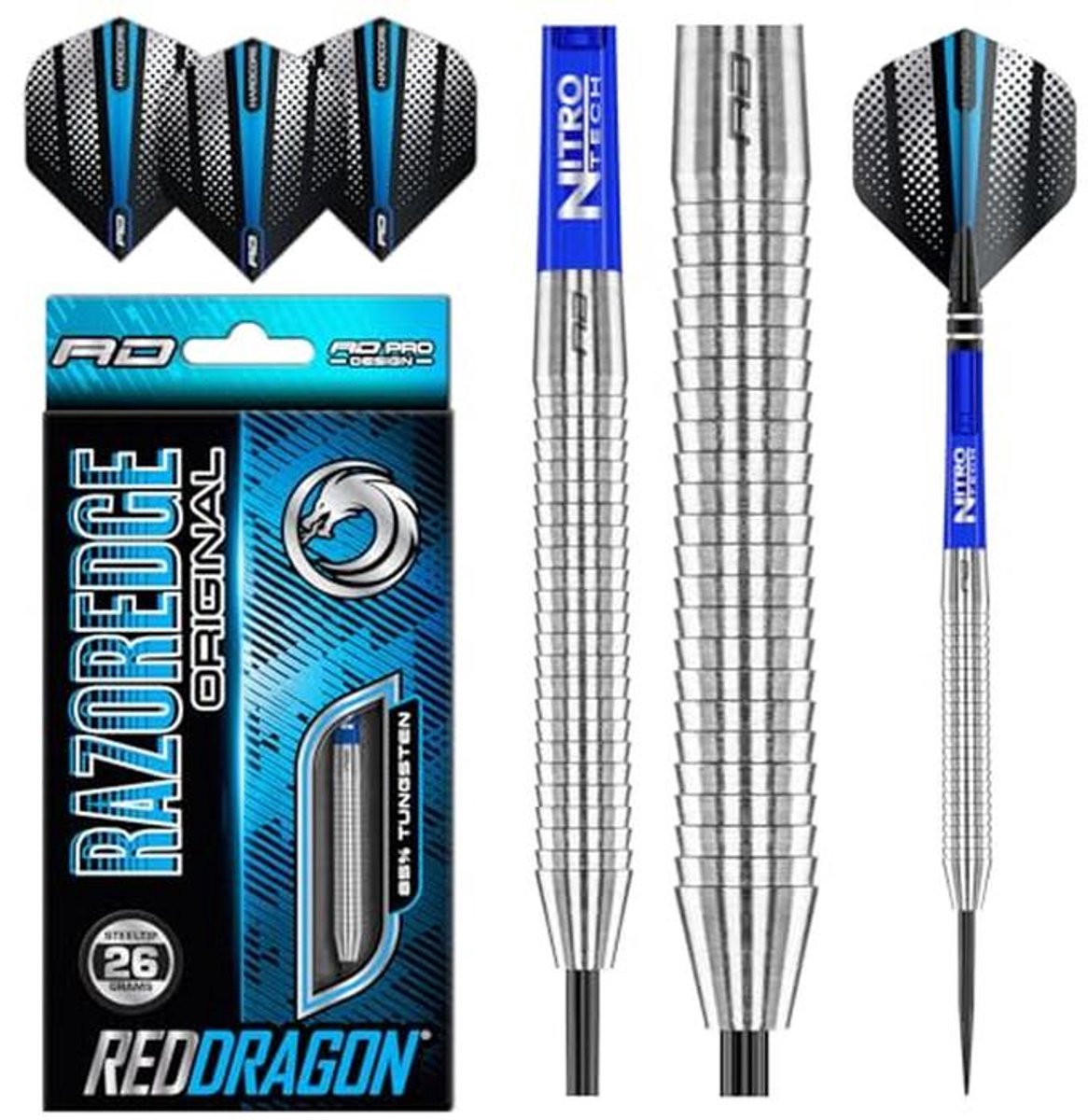 Professionele Tungsten Dartpijlen met Vleugels en Schachten – Keuze uit 20, 21, 23, 29 of 30g