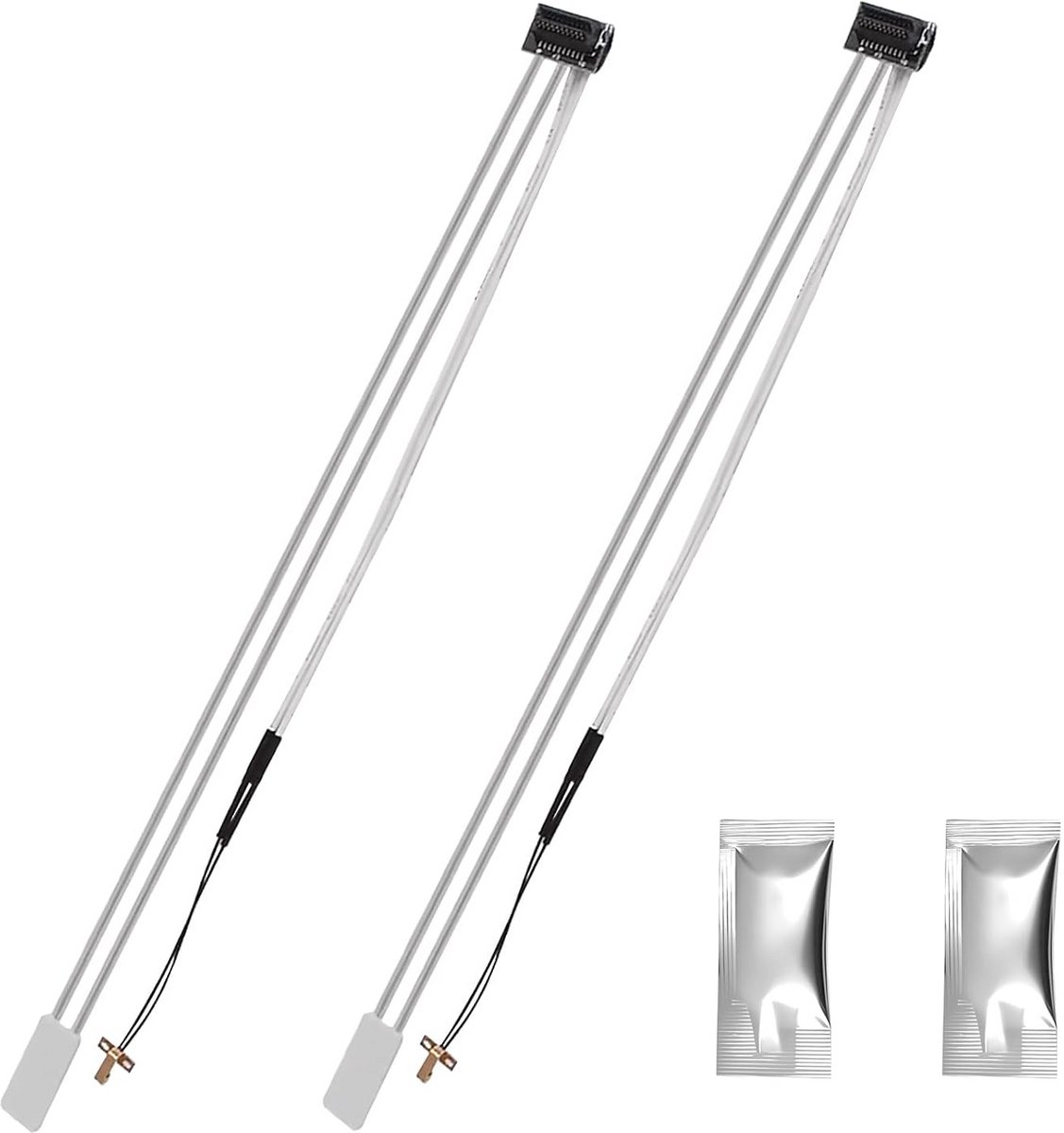 2st Keramische Heater Set 24V 48W 300°C met Thermistor en Bevestigingsclips