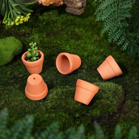 Bloempot | Rood terracotta | 9 x 8 cm kopen? | Heutink voor thuis