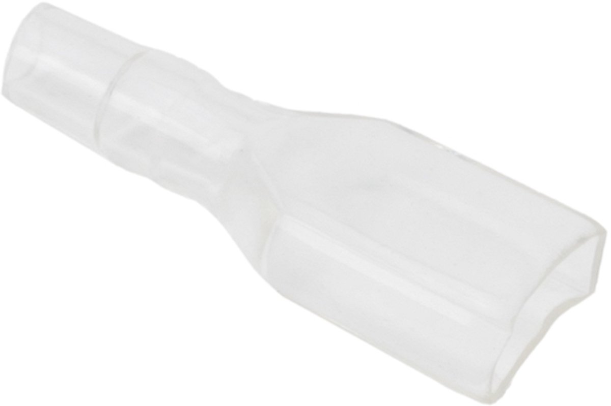 100x Isolatiehuls voor kabelschoen – Transparante terminal isolatie – Voor elektrische aansluitingen - voor o.a. productcode 05295 en 05314 - 100 Stuks [05297]