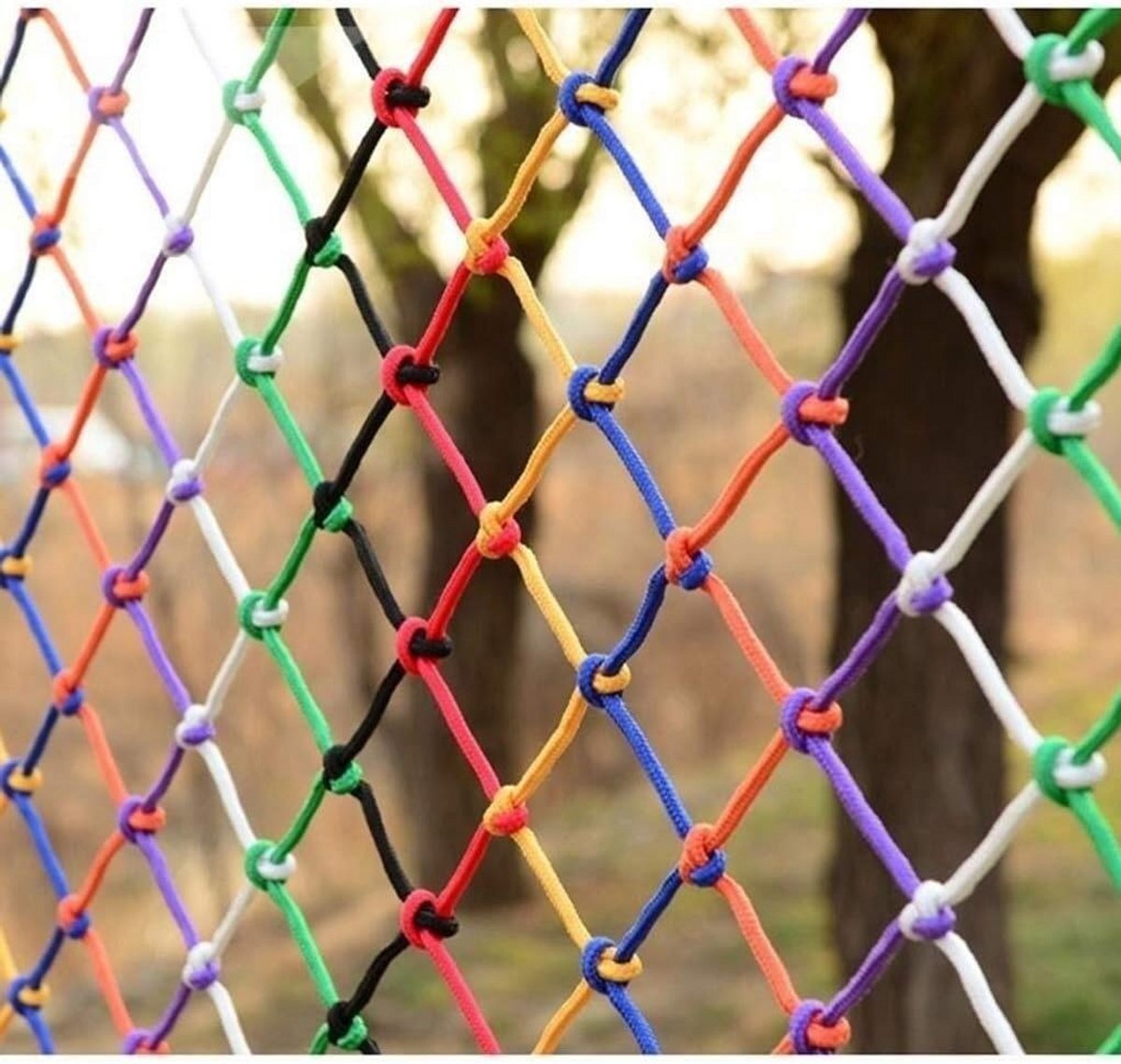 Veiligheidsnet Balkon en Trap - Decoratief Klimnet voor Kinderen en Huisdieren