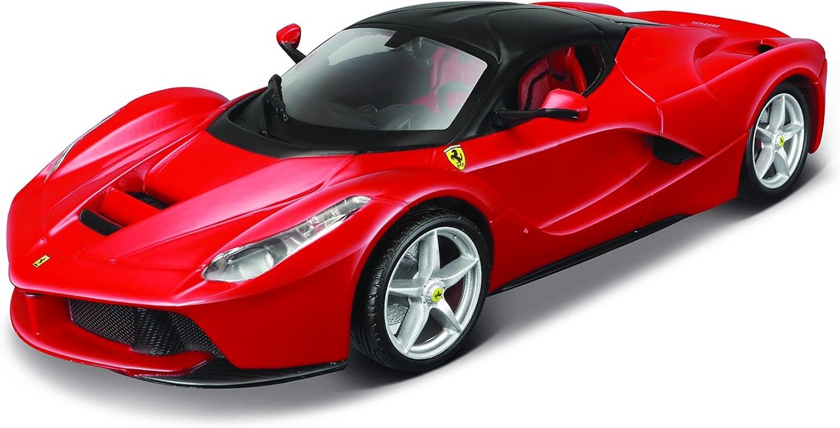 Bouwpakket 1:24 LaFerrari - Gedetailleerd Model met Opening Deuren en Stuurbare Wielen