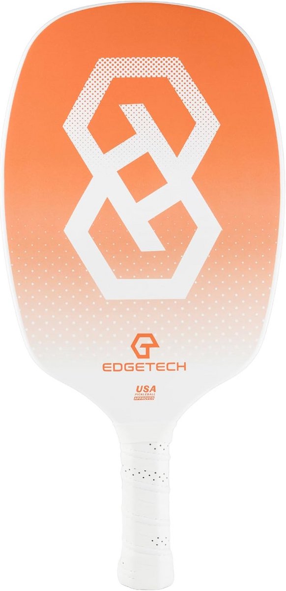 EdgeTech Edgeless Pickleball Paddle in 3K Carbon Fiber - Perfect Balance of Control and Power