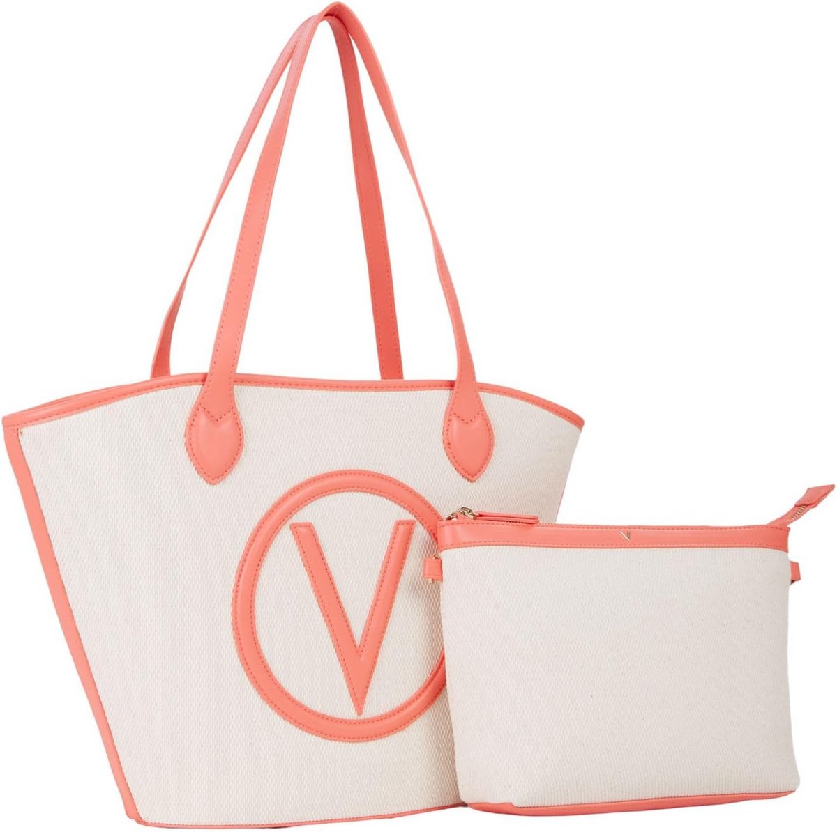 Grote Dames Shopper Tas in Natuurlijke Kleuren