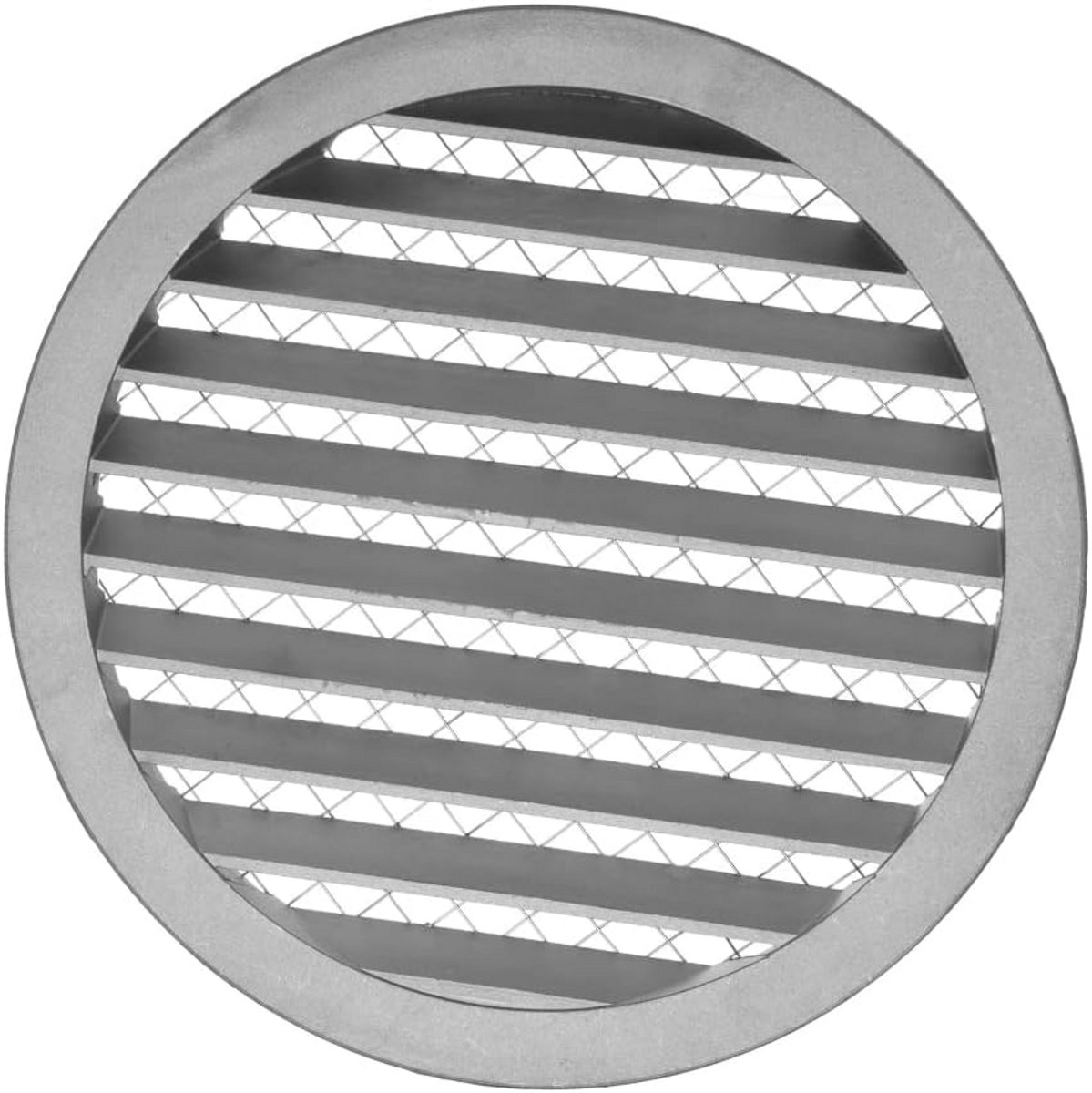 Ronde Ventilatiegrille 250mm met Muizenrooster - Aluminium Ventilatieopening