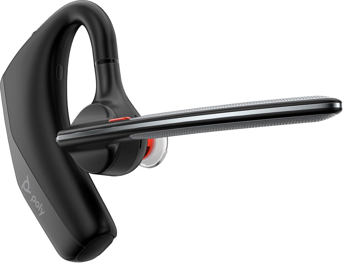 Bluetooth Headset Mono Oortje met Ruisonderdrukking voor PC, Mac, Tablet en Mobiel