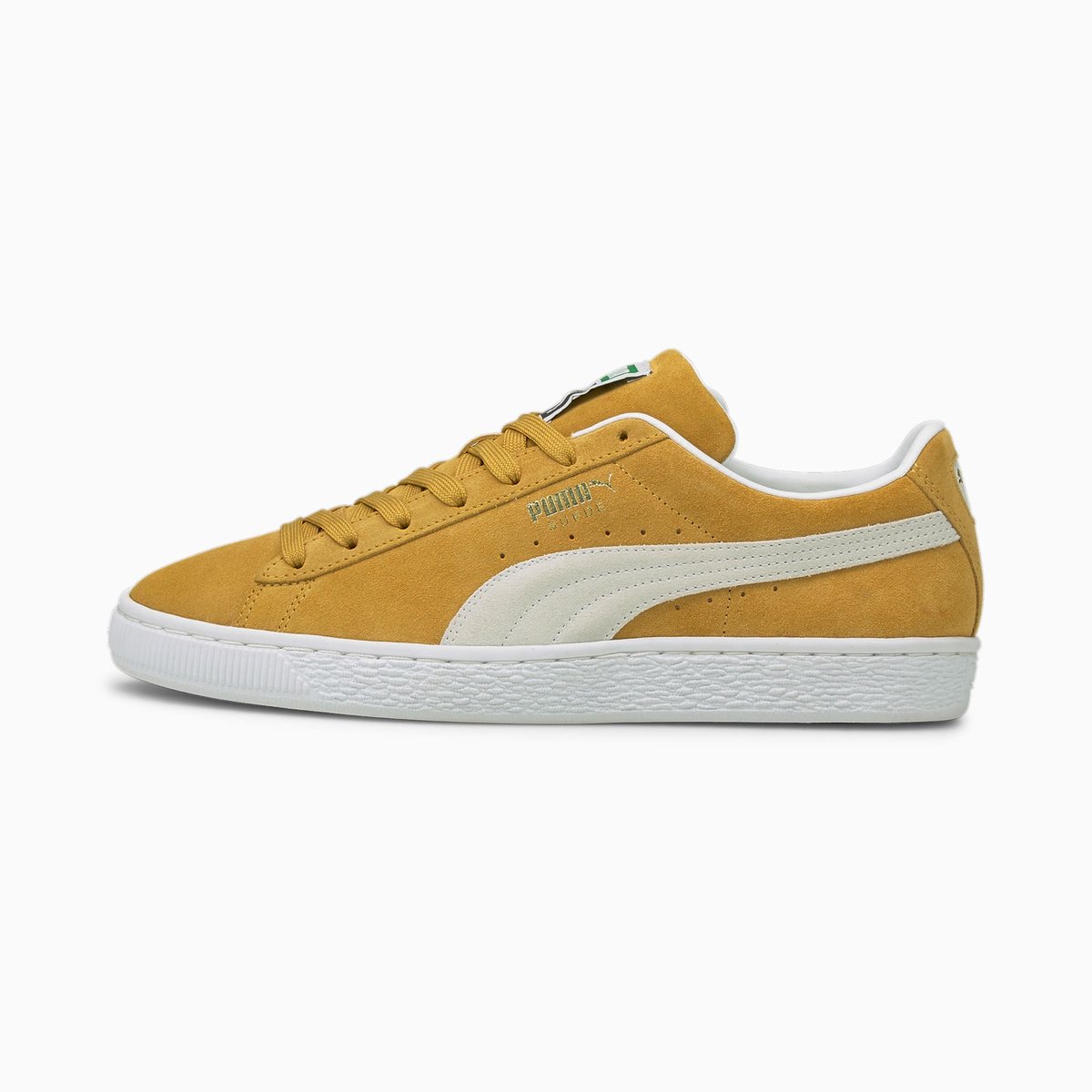 Puma Schuhe Low Suede Classic XXI 374915 Honey Mustard-Puma Wit