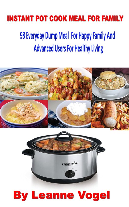 Instant Pot Cook Meal For Family - cover