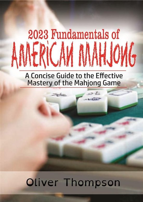 2023 Fundamentals of American Mahjong - cover