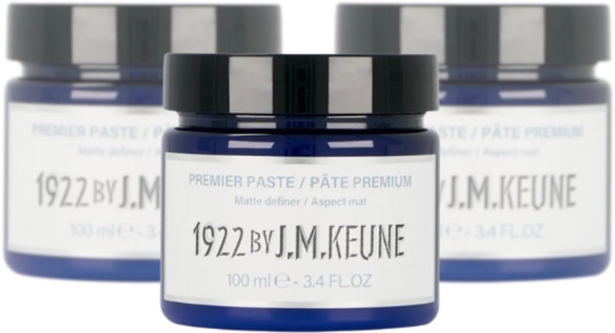 3 STUKS - Keune 1922 Premier Paste 100ml