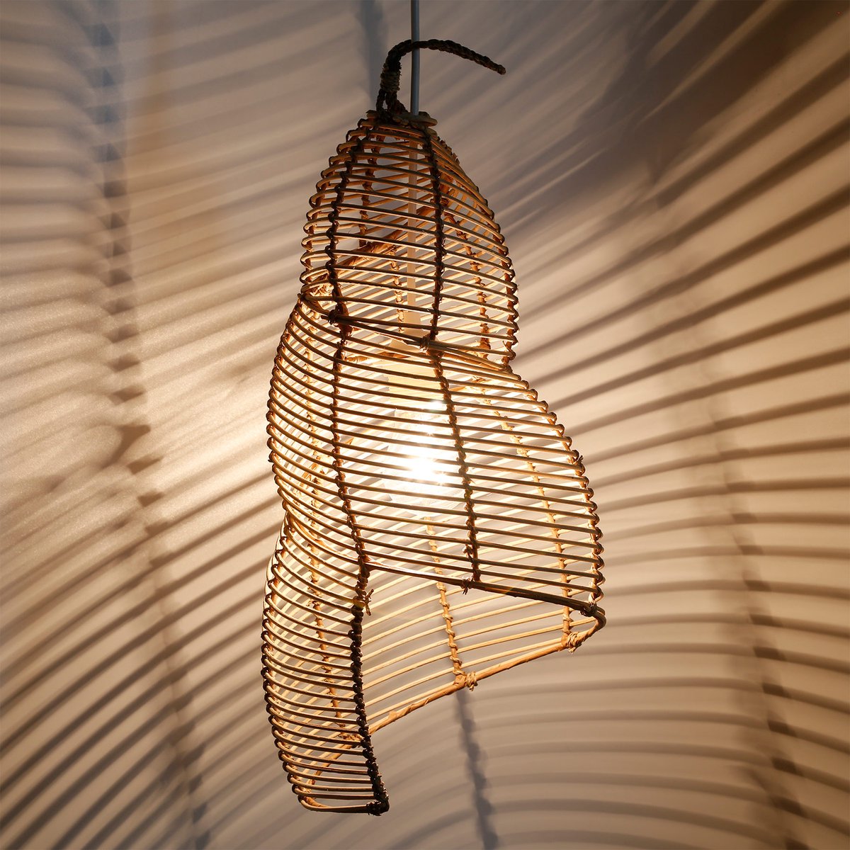 Hanglamp – Rotan – Rieten – Boho stijl – Kinderkamer – Slaapkamer
