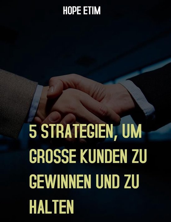 5 Strategien, um Grosse Kunden zu Gewinnen und zu Halten - cover