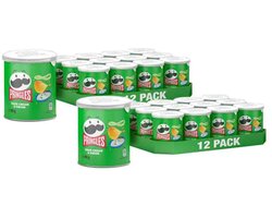 Pringles Chips Sour Cream & Onion - 2 x 12 x 40 gr - Voordeelverpakking