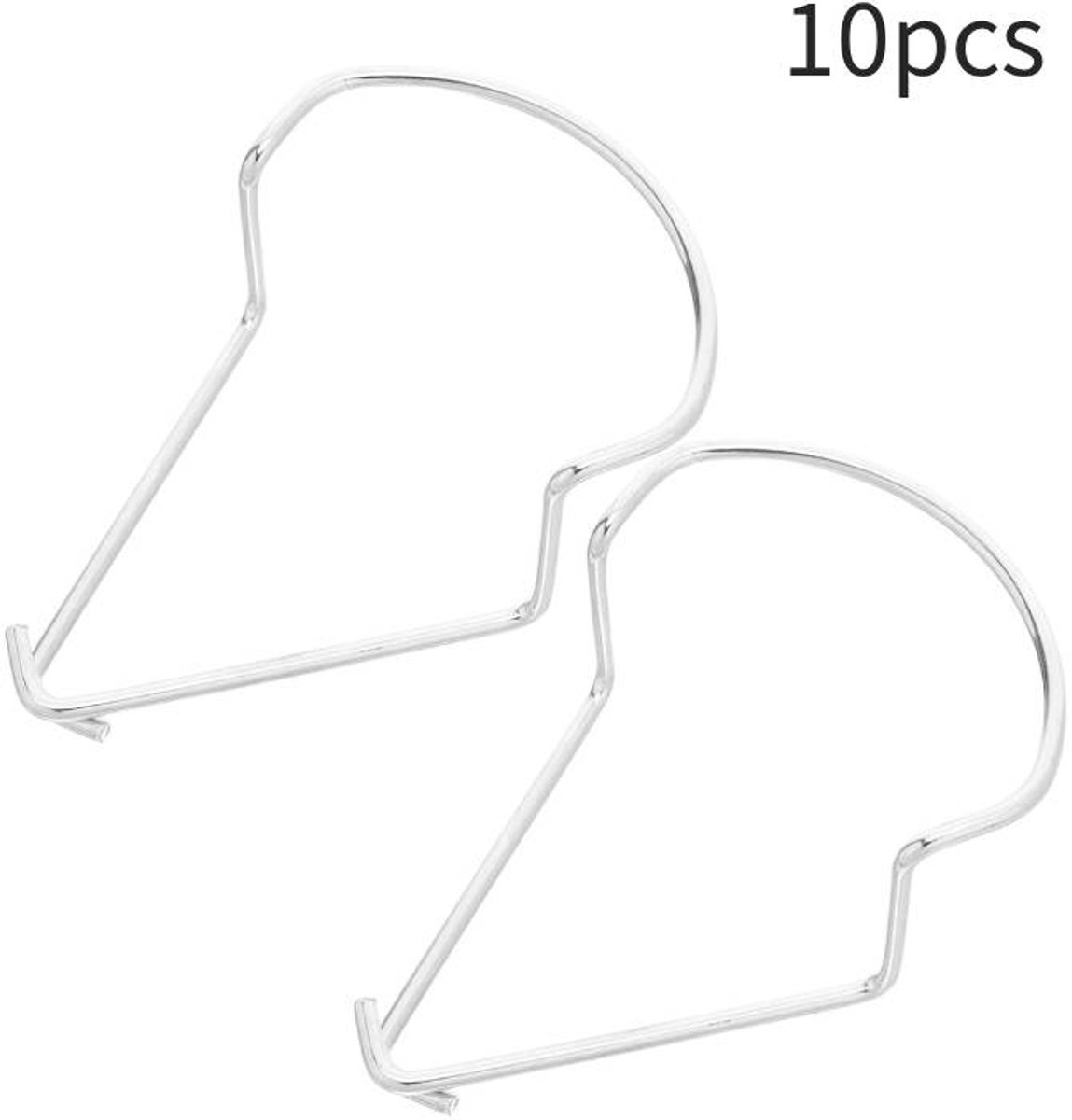 10 stuks grasmaaiermesbescherming en stabiele multifunctionele bosmaaieraccessoire voor de tuin Beschermt stenen en takken Eenvoudige installatie zonder gereedschap