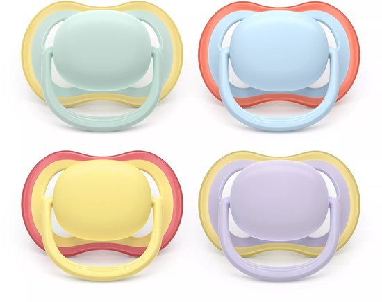Avent Ultra Air 2 Orthodontische Fopspenen 0-6 Maanden (Kleur : Blauw) — afbeelding 3