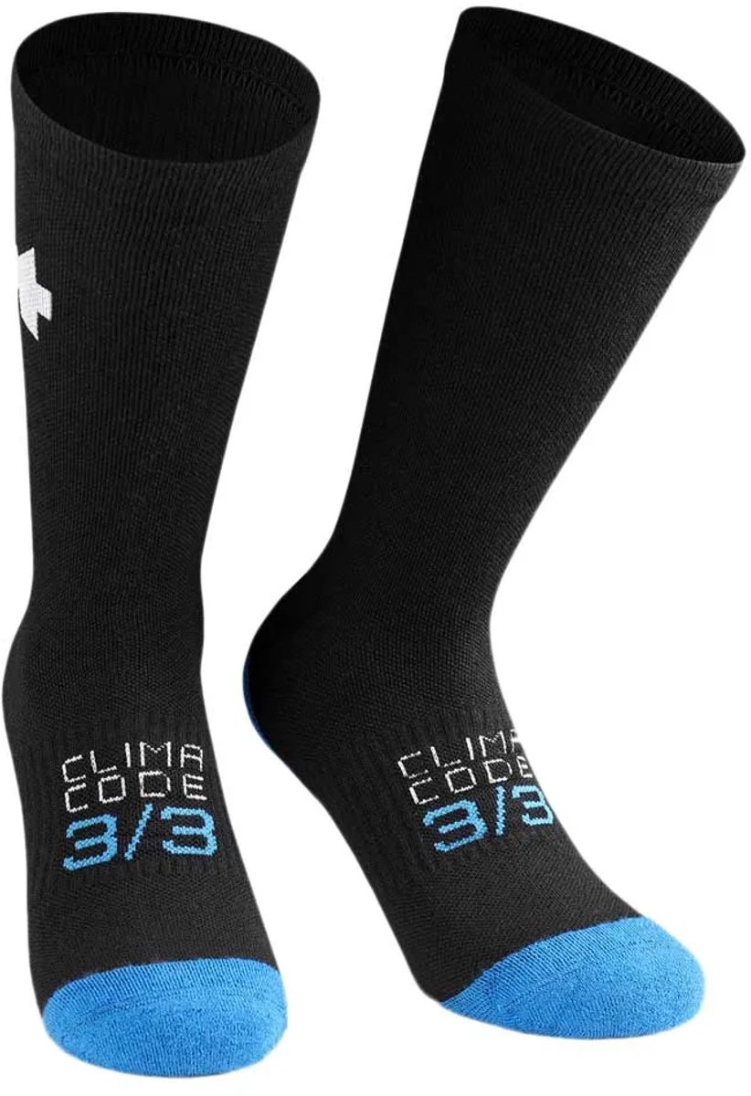 Assos Ultraz Winter P1 Sokken Zwart EU 35-38 Man,Vrouw