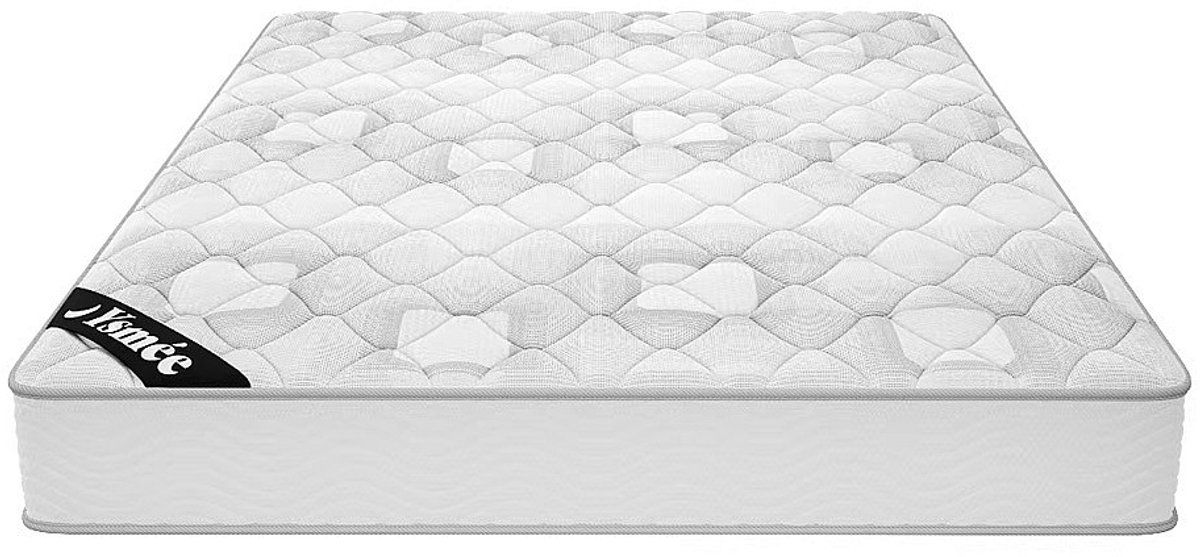 Vente-unique Matras 140 x 190 cm met pocketveren 20 cm dik - SONGE van YSMÉE L 190 cm x H 20 cm x D 140 cm
