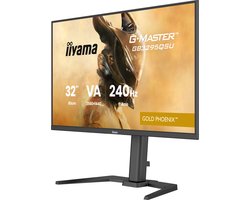 iiyama G-Master GB3295QSU-B1 Gold Phoenix - 32 inch - QHD - VA - 240 Hz - Verstelbaar - HDMI 2.1 - HDR 400