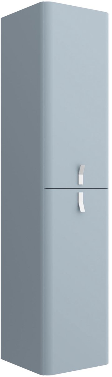 Sanitado Uniiq Luxe Kolomkast 150cm Blue-Fog Mat Lichtblauw