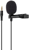 Instarter Loop Clip-On Lavalier Microfoon – 3,5mm Jack, 6m Kabel – 360° Omnidirectioneel – Heldere Geluidskwaliteit – Met Windkap & Opbergtas – Voor Camera, Smartphone, PC, Vlogs, Gaming & Interviews