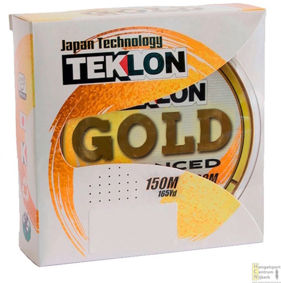 Teklon Gold Advanced vislijn 150 meter - hoogwaardige Japanse nylon lijn van Teklon, verkrijgbaar in diverse diameters 0,098MM / 1,10KG