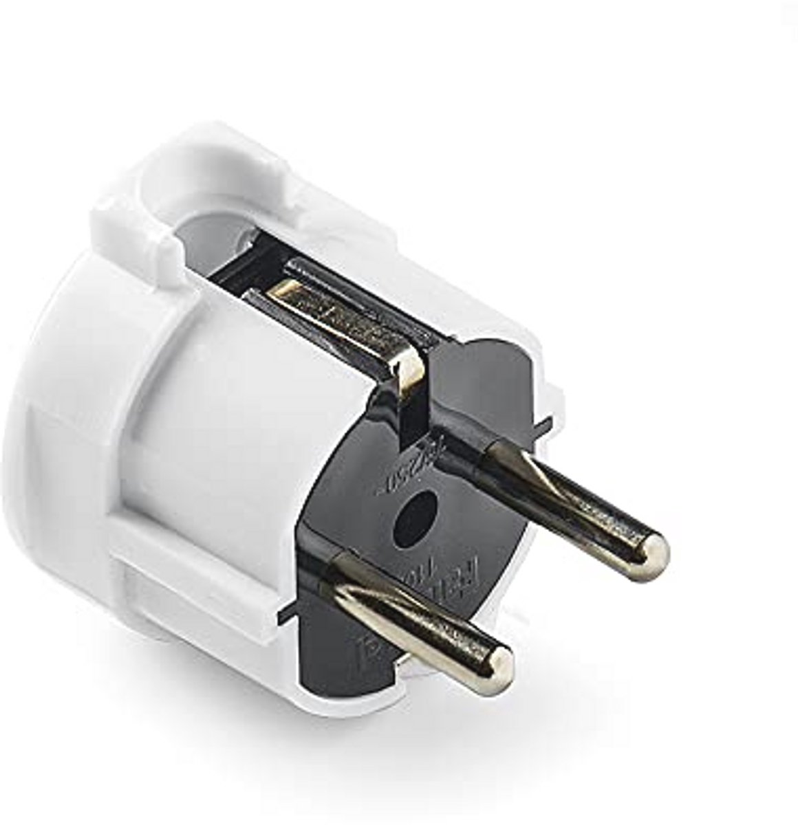 Stekker met Zijuitgang 16A 250V | Veilig en Minimalistisch Design | Kinderbeveiliging