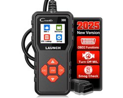 LAUNCH CR300 OBD2 codelezer met DTC database live data IM readiness freeze frame O2 en EVAP tests on board monitoring 9 talen plug and play