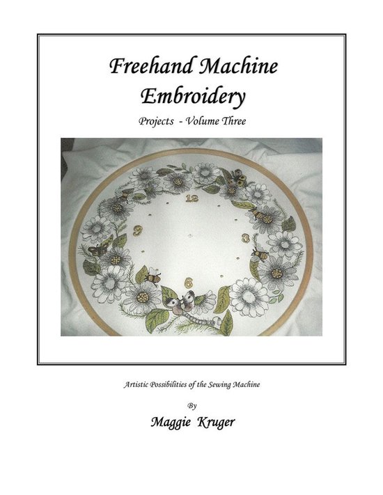 Freehand Machine Embroidery - cover