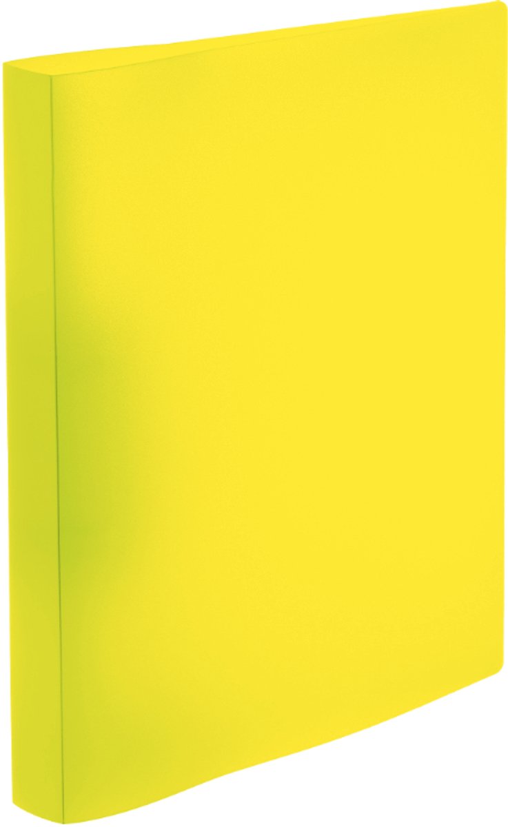 Ringband A4 PP Neon, geel