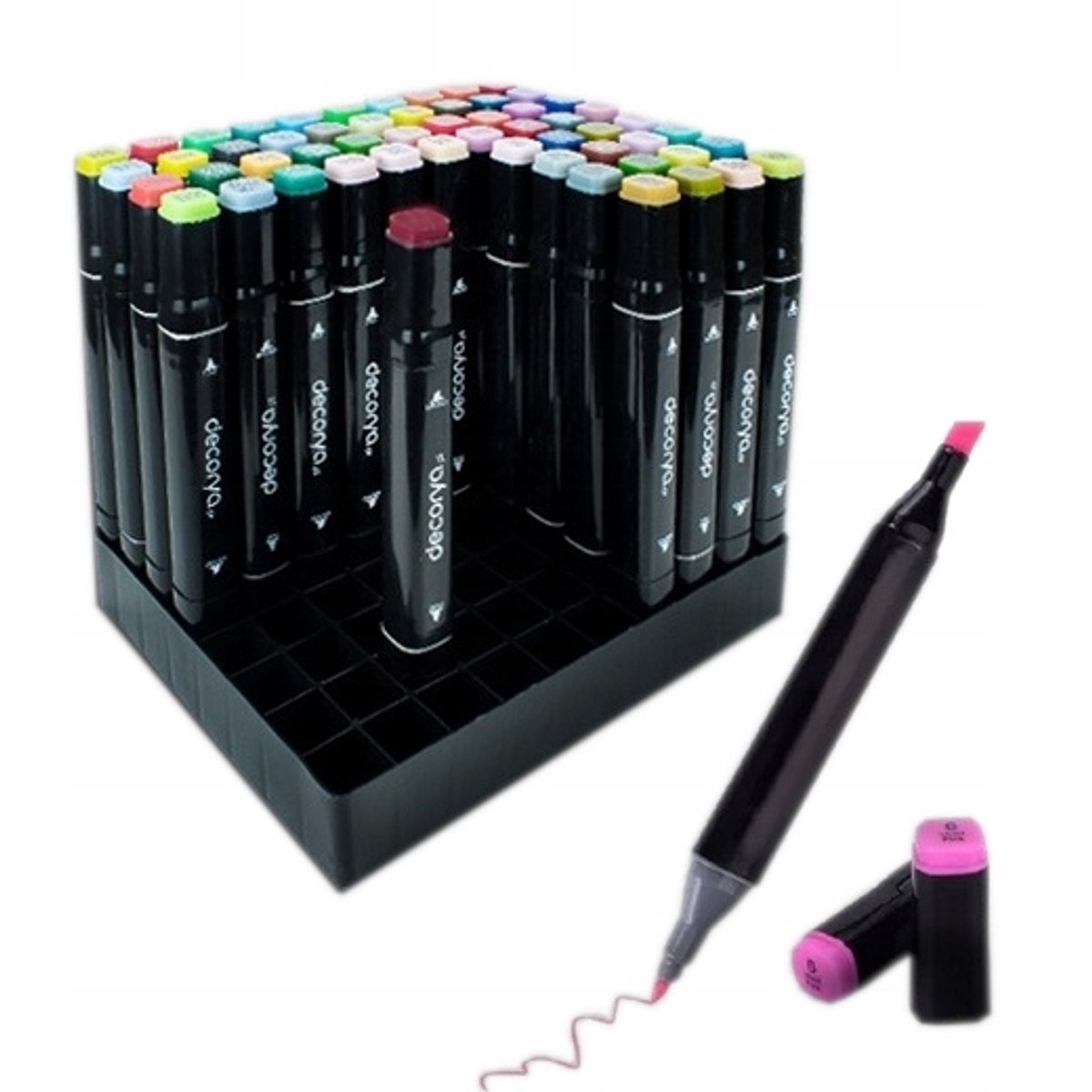 48 Alcoholmarkers Set - Blending & Organizer - Watereffect