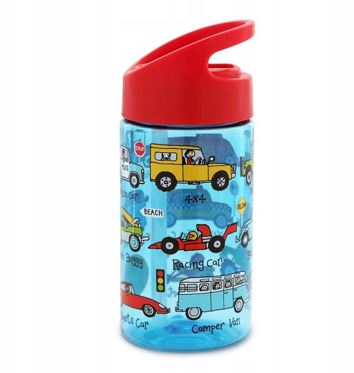 Tyrrell Katz Tritan Bidon met Rietje - Auto Design 400ml