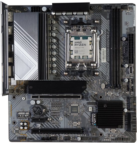 Azerty Combokit ASrock 7500X3D - Combokit - AMD Ryzen 5 7500X3D + Asrock B650M-HDV/m.2