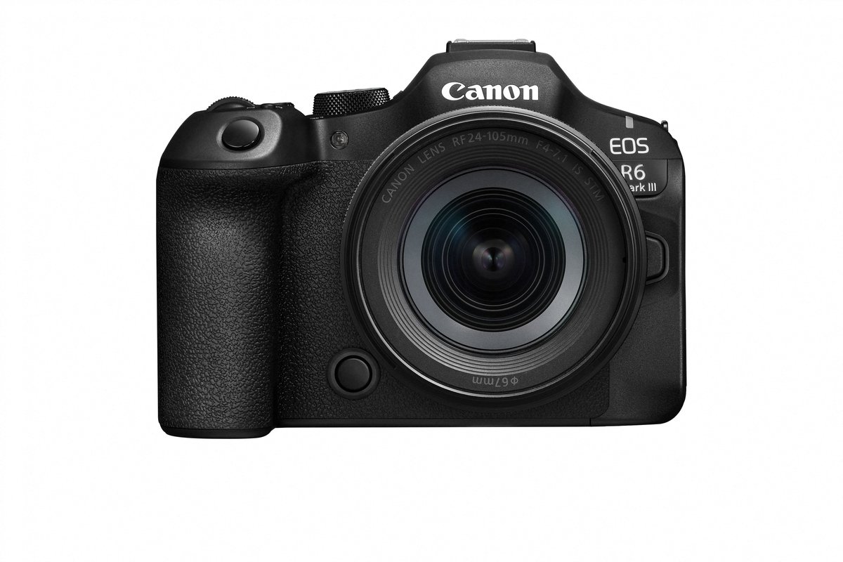Canon EOS R6 Mark III + RF 24-105mm F4-7.1 IS STM MILC 32,5 MP CMOS 6960 x 4640 Pixels Zwart