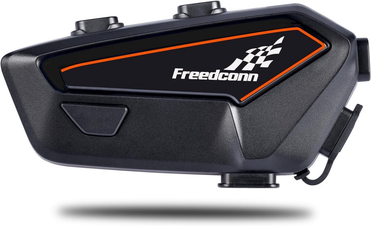 Bluetooth Headset voor Motorhelm met Intercom, Ruisonderdrukking en Lange Batterijduur