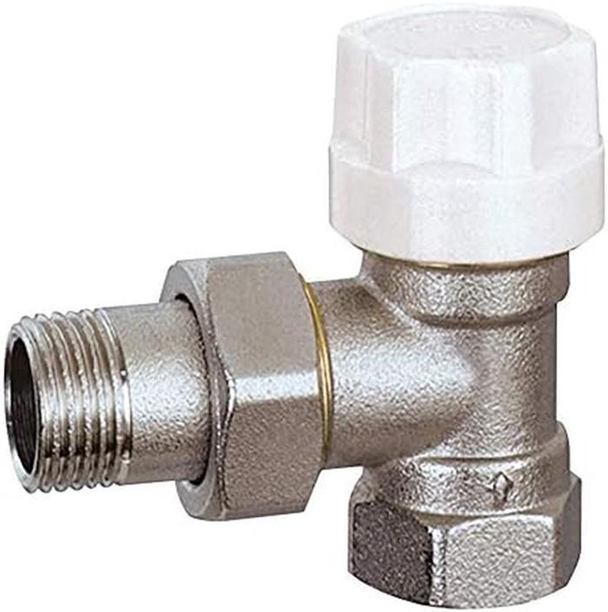 Thermostatische Hoek Radiatorkraan 15 x 21 mm