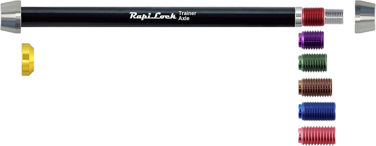 Steekas 147mm voor Fietswiel Thru-Axle voor TacX en Elite Trainers
