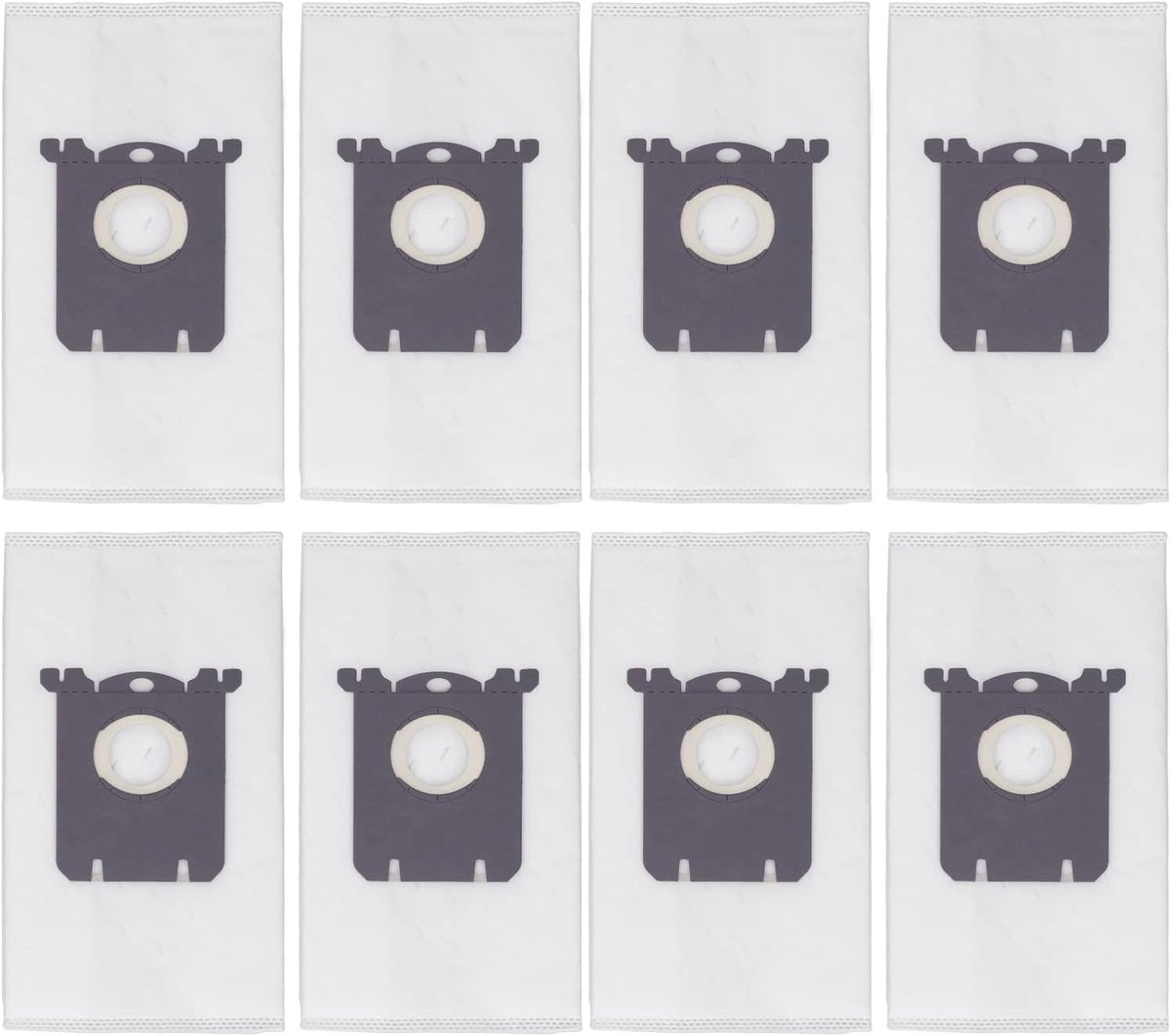 8 stuks Stofzuiger Stofzakken - geschikt voor FC8220 - FC8202 - FC82244 - FC8134 - HR8331 - HR8345 - Electrolux S-bag - Vervanging Niet Geweven Stof Composiet Stof Collectie Tas