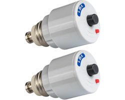 2 stuks automatische schroefzekering 20 A 250 V met mechanische indicator