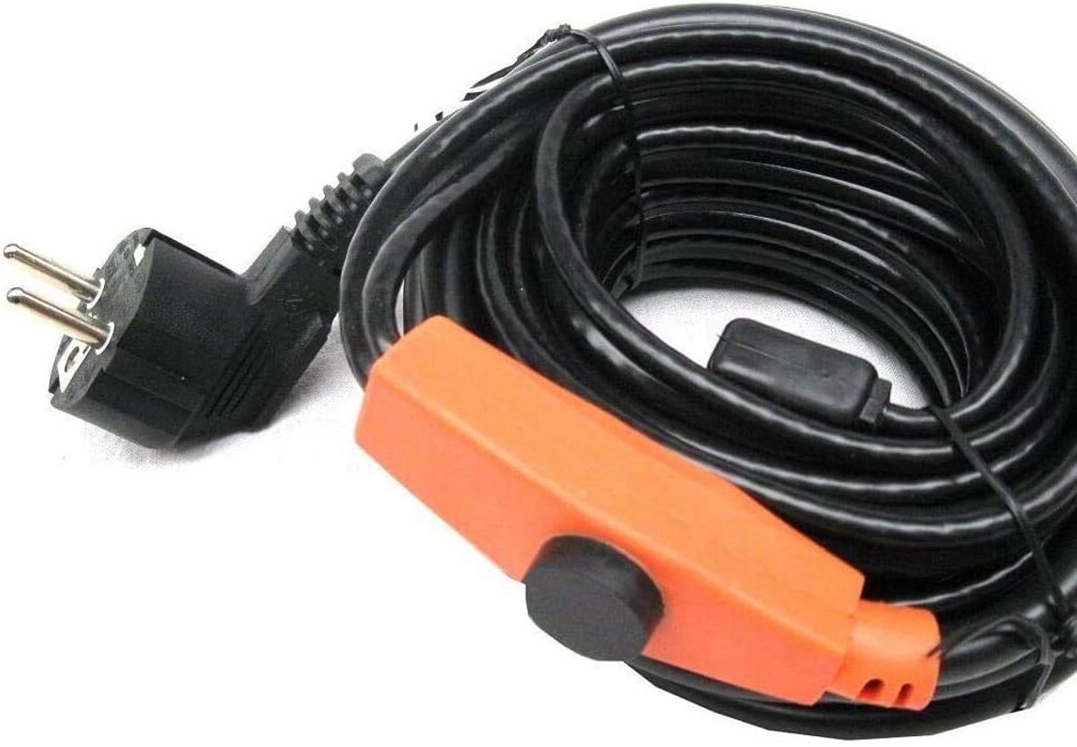 36 Meter Frostbeveiliging Kabel met Thermostaat voor Leidingen en Goten