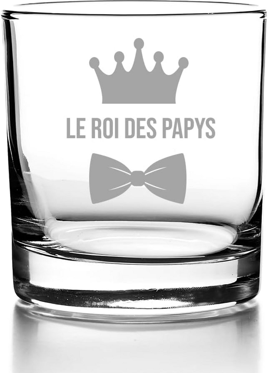 Whisky Tumbler Glas 30cl Cadeau voor Opa en Mannen
