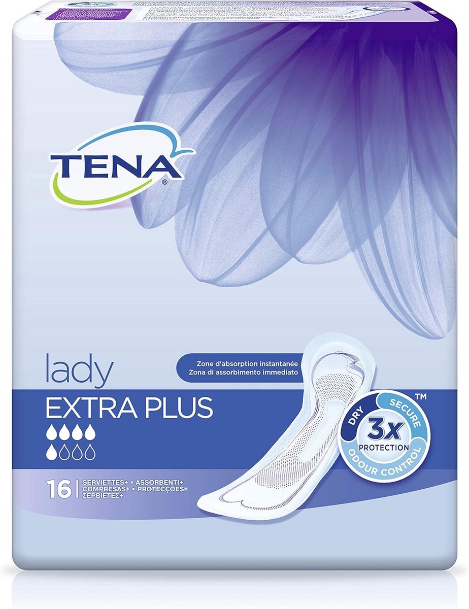 Inlegkruisjes Extra Absorberend voor Vrouwen - Pak van 16