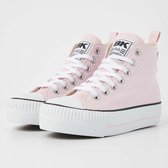 British Knights - Kaya Mid Dames Sneakers Hoog - Maat 37 - Licht roze - Vrouwen Schoenen