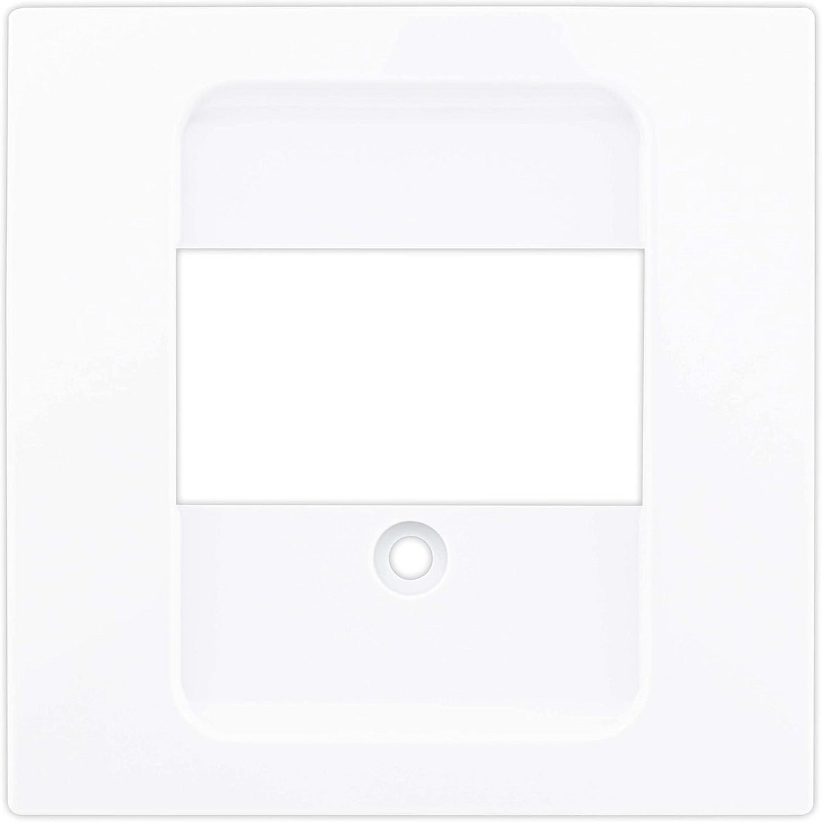 Afdekplaat TAE Telefoondoos Wit - Studio Design Serie