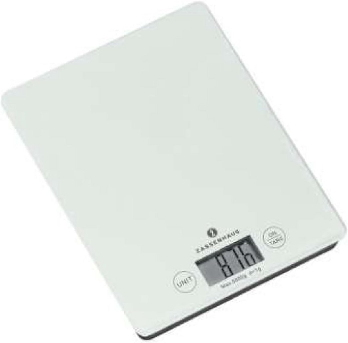 Digitale Keukenweegschaal Wit - Maximaal 5 kg - Slim Wegen & Eenvoudig Schoonmaken