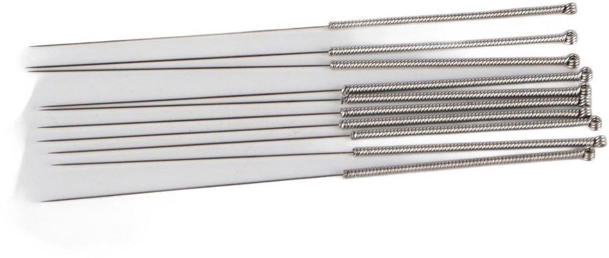 10 Stuks 0.4mm Reinigingsnaalden voor 3D Printer Nozzle Onderhoud