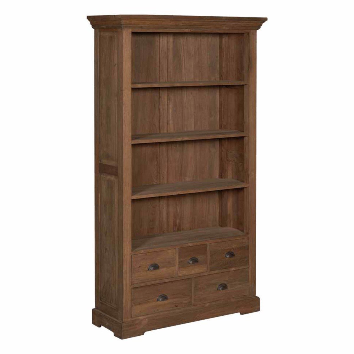 Tower Living - Bologna boekenkast - 111 cm - bruin