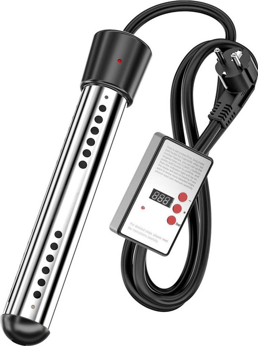 3000W elektrische waterkoker voor in bad, elektrische dompelkoker, roestvrijstalen dompelkoker, elektrische dompelkoker voor in het zwembad.