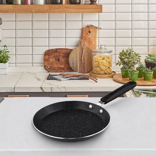 Koekenpan Anti-aanbak Tawa voor Pannenkoeken en Crêpes, 18cm, Geschikt voor Gas & Inductie — afbeelding 2