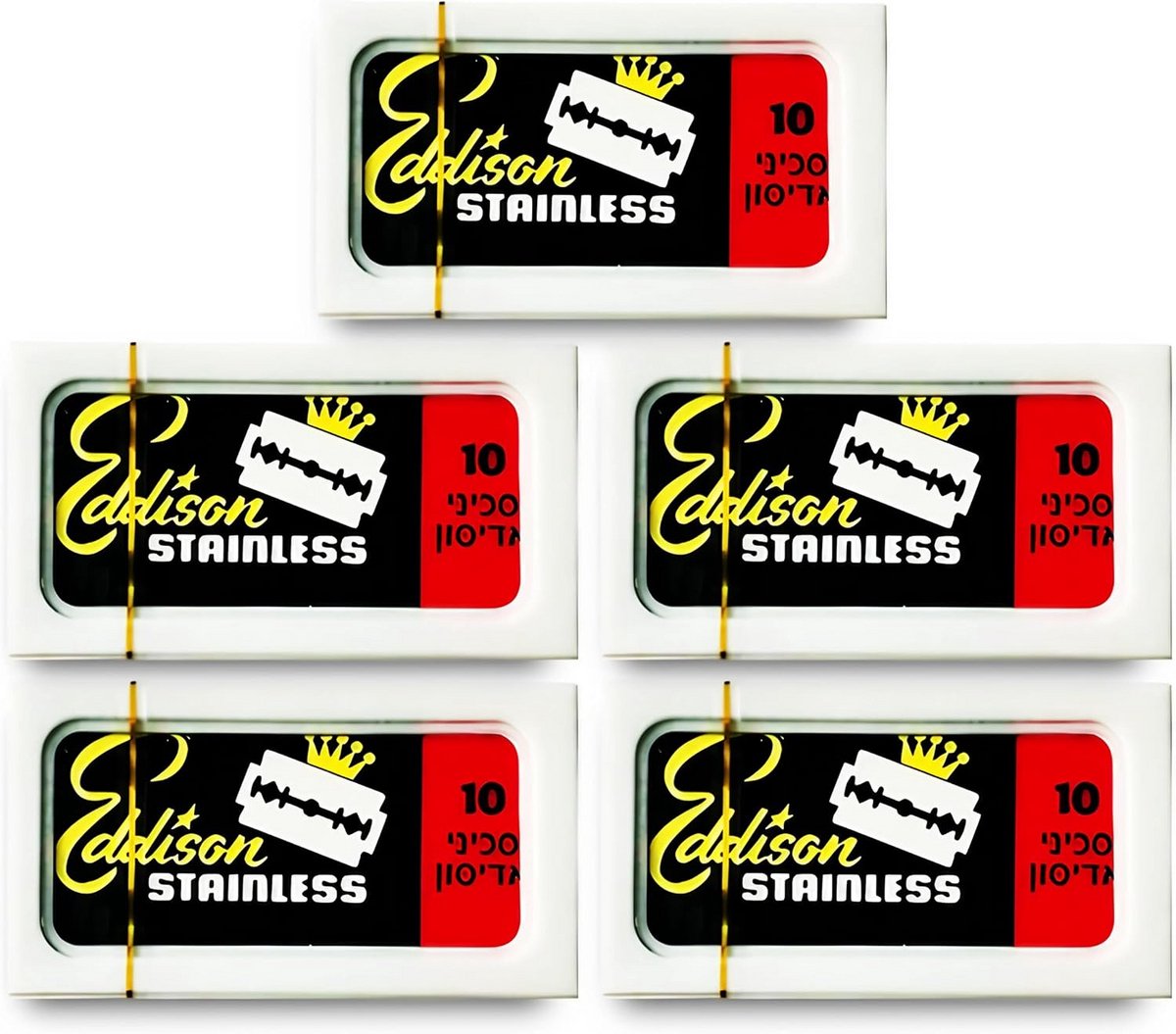 50 Dubbelzijdige Scheermesjes voor Veiligheid